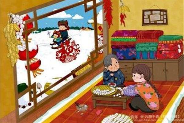 过年贴春联的由来