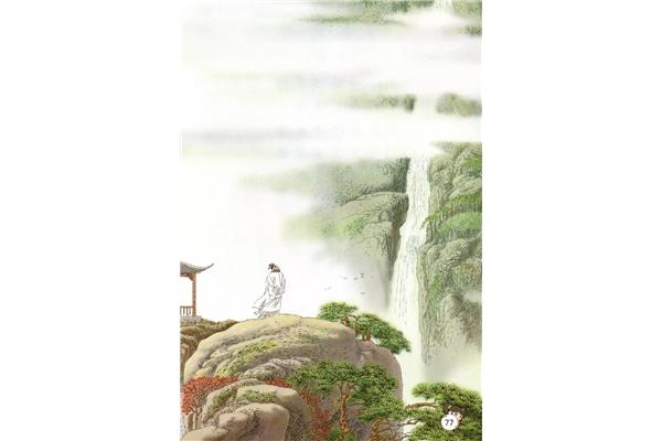 望庐山瀑布图片