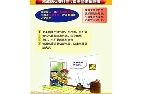 预防火灾安全常识