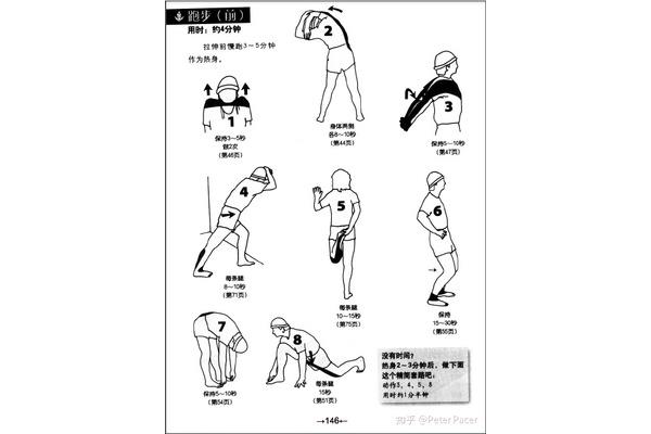 跑步前热身动作
