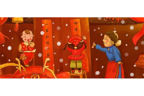 过年贴春联的由来