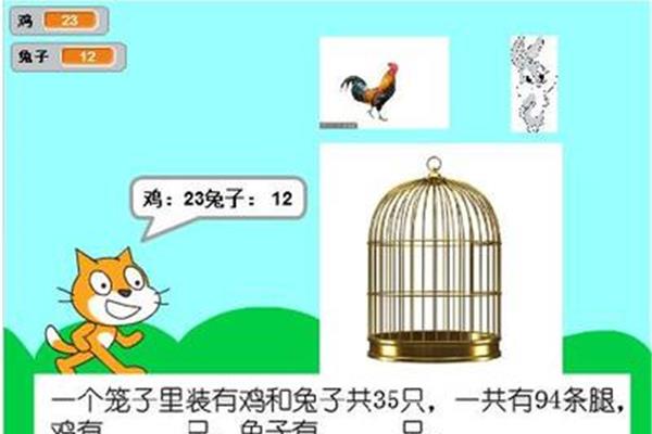 鸡兔同笼问题