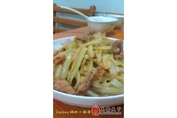 醋溜白菜片