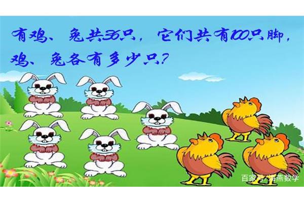 鸡兔同笼问题