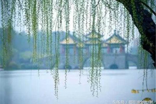 烟雨江南诗句