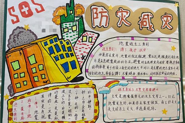 地震手抄报内容
