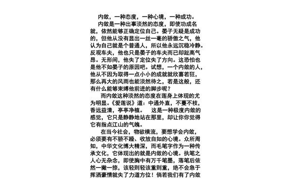 外貌描写的作文