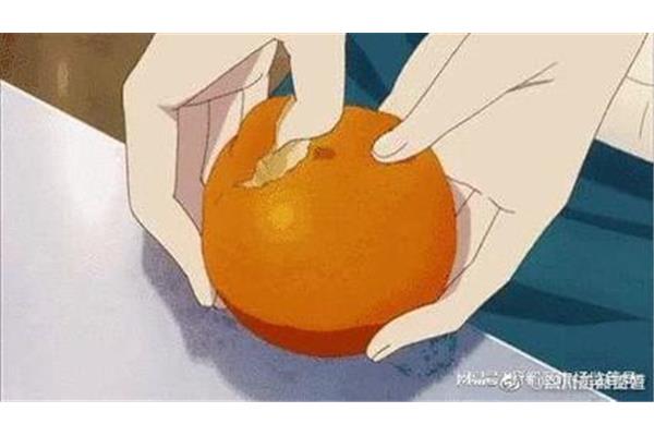 橘子怎么形容
