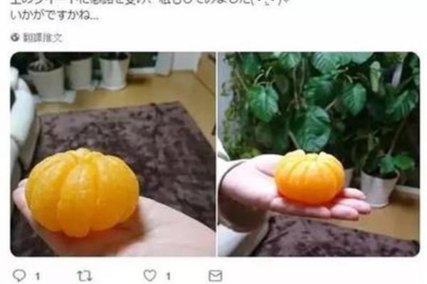 橘子怎么形容