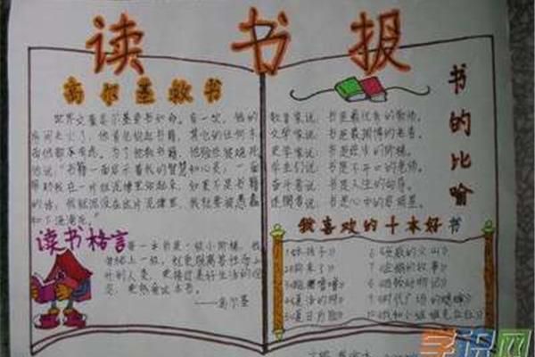 学习手抄报内容