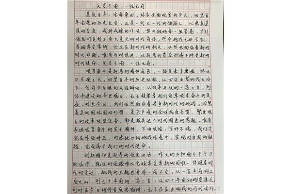 语文作文800字