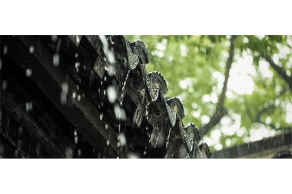 形容雨大的成语