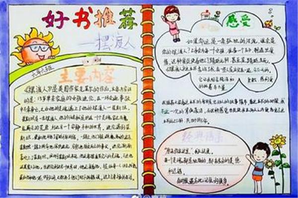 数学读本手抄报