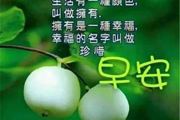 优美的祝福语