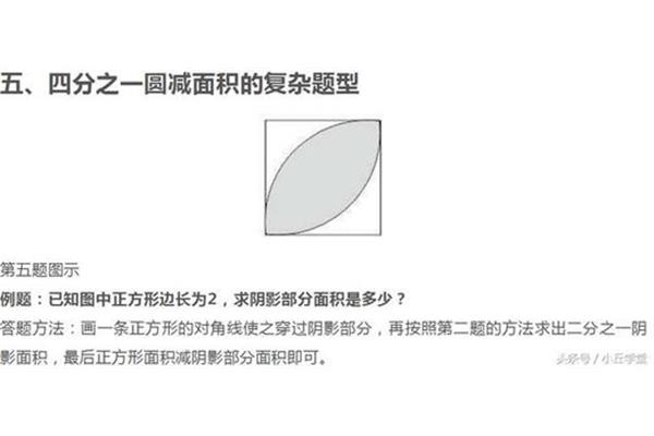 圆的面积计算方法