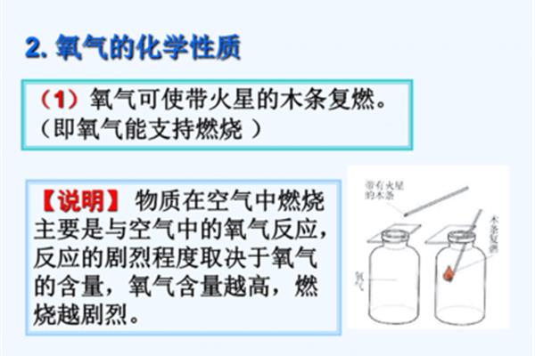 氧气支持燃烧吗