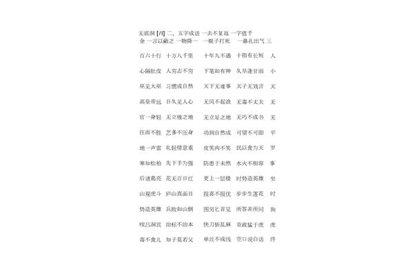 含比喻手法的成语