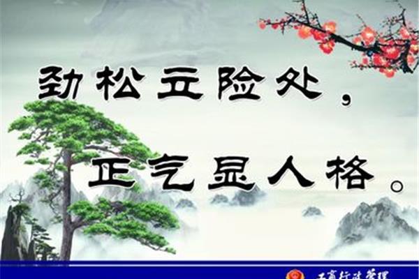 松树的诗句
