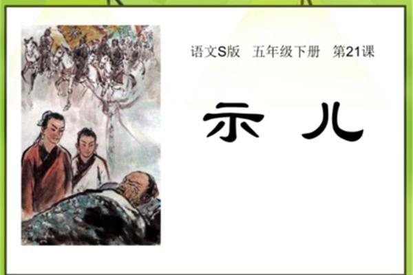 示儿的作者