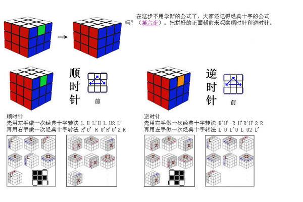 怎么拼好魔方