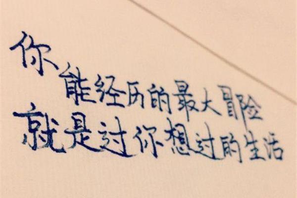 人生阅历经典句子