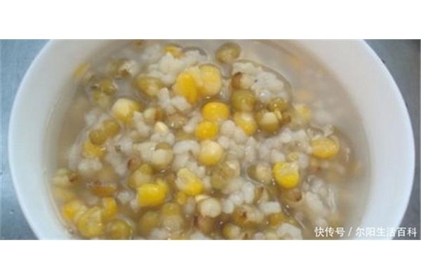 绿豆粥的热量