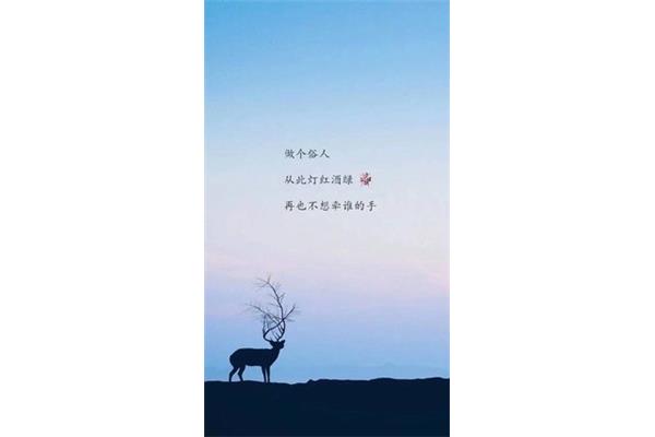 一个人的执着