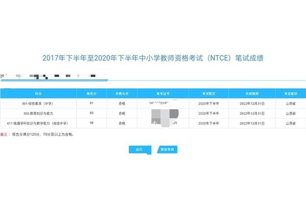 教资多少分合格