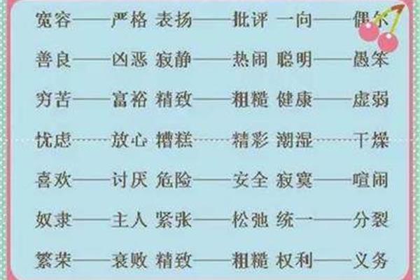 严格的近义词