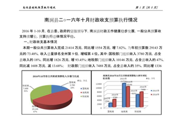 预算执行情况分析