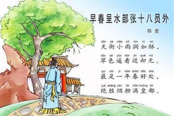 早春的古诗