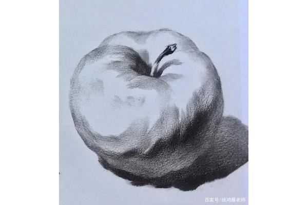 苹果的画法