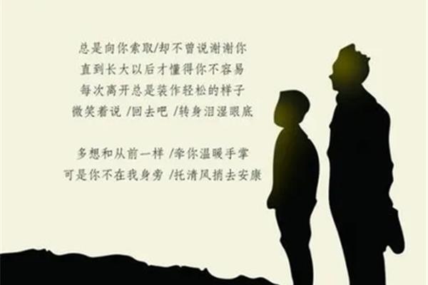关于父爱的句子