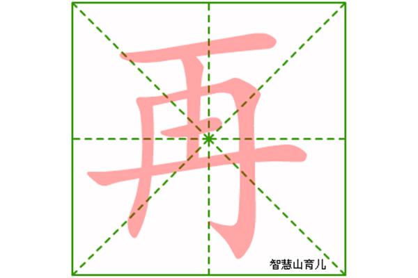 再的笔顺怎么写