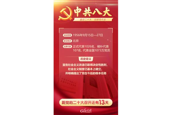 中共八大意义