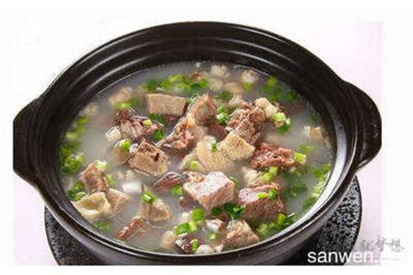 肉汤的做法
