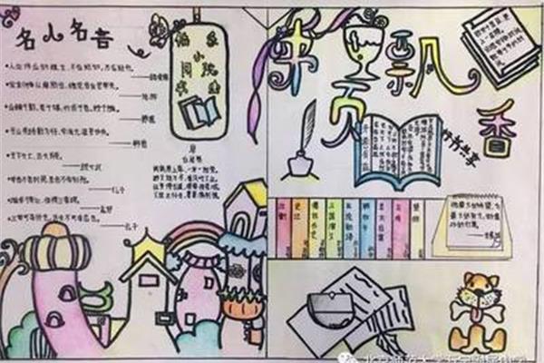 读书活动手抄报
