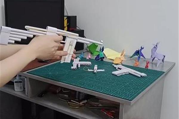 纸枪可发射