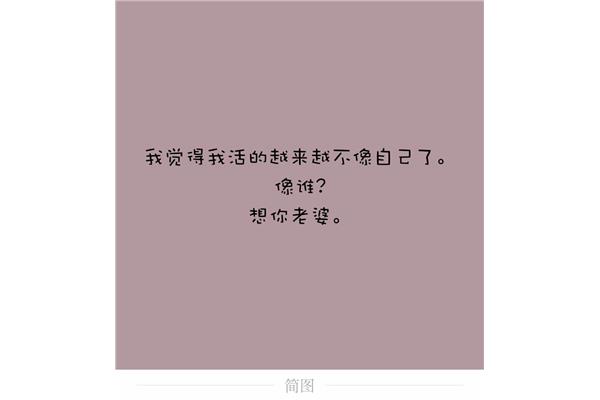 想你的土味情话