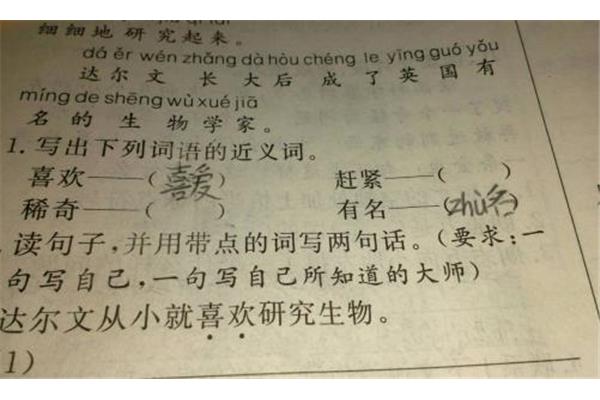 光的近义词