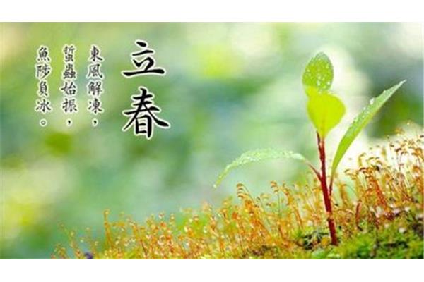 立春的诗句