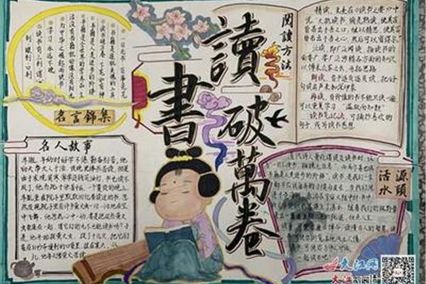 读书活动手抄报
