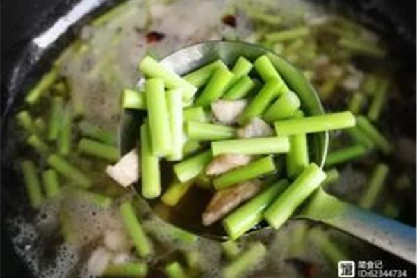 泡蒜苔的制作方法