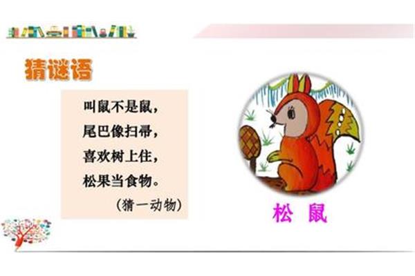 猜动物谜语大全