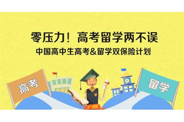 高考后留学计划