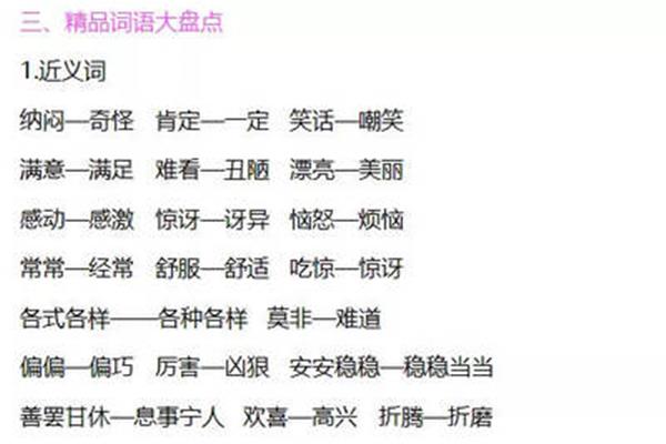 难看的近义词