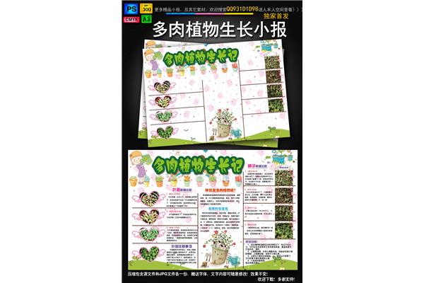 观察植物日记