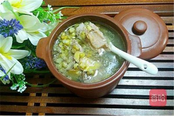 绿豆炖排骨