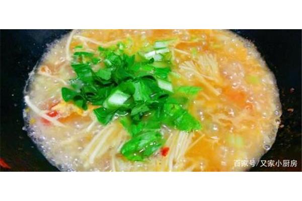 拌汤的家常做法