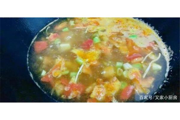 拌汤的家常做法